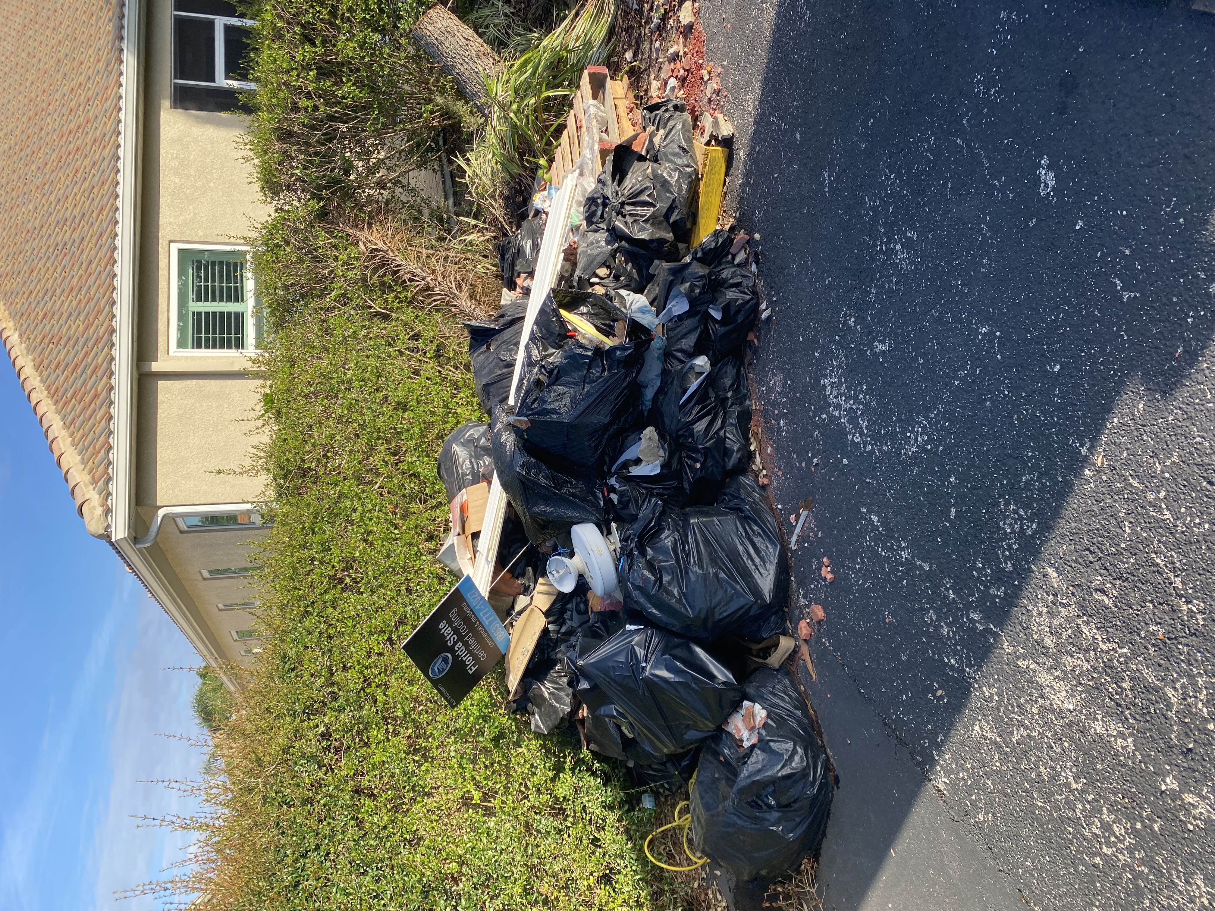 Before — junk removal
